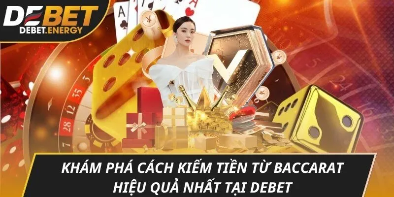 Cách kiếm tiền từ baccarat tại DEBET có thực sự dễ dàng?